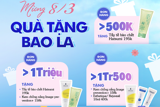 MỪNG NGÀY 8/3 – NHẬN QUÀ BAO LA MỪNG NGÀY 8/3 – NHẬN QUÀ BAO LA