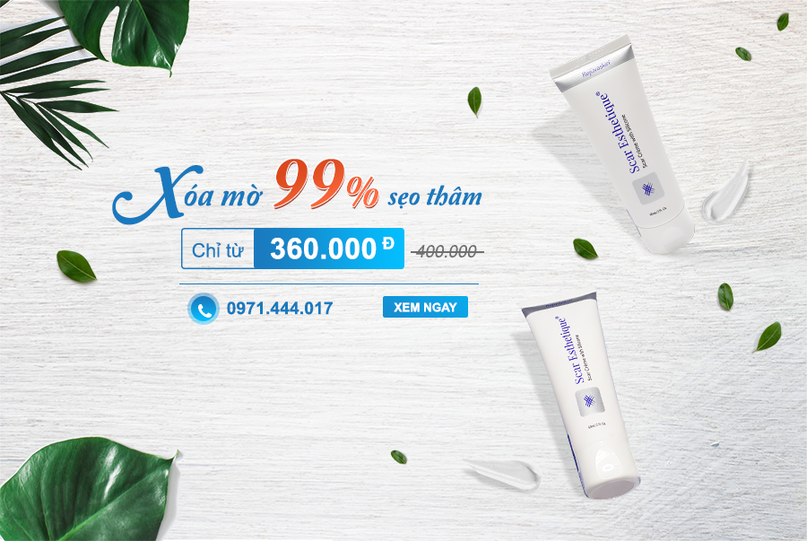 Kem làm mờ sẹo Scar Esthetique khuyến mãi 10% tháng 11