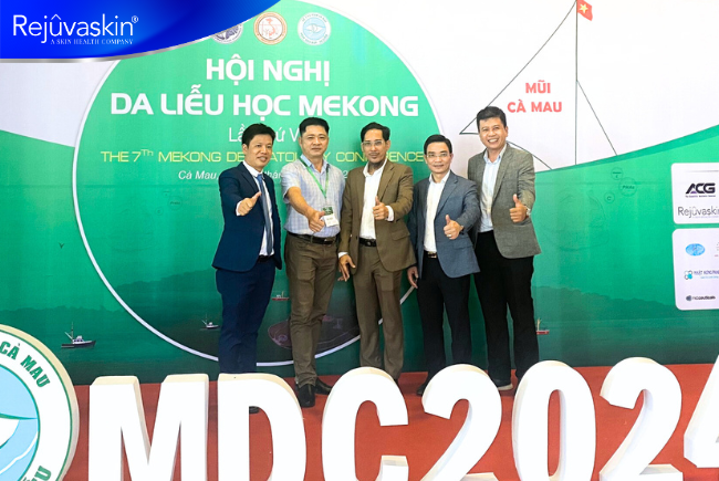 Rejuvaskin việt nam đã có mặt tại Hội nghị Da Liễu Học Mekong Cà Mau