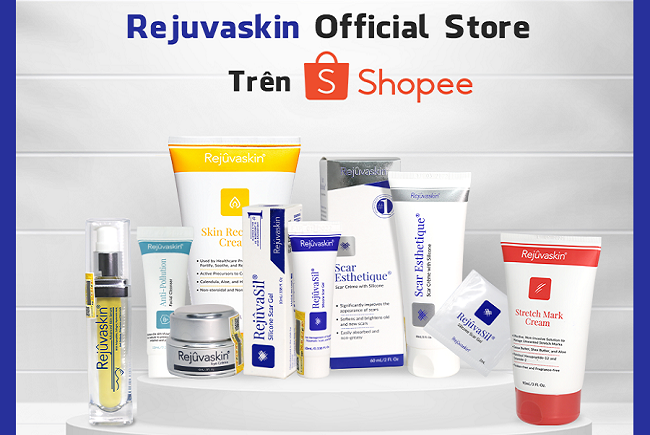 Trị sẹo an toàn – Nhận ưu đãi kép chỉ có tại gian hàng Rejuvaskin Official trên Shopee Trị sẹo an toàn – Nhận ưu đãi kép chỉ có tại gian hàng Rejuvaskin Official trên Shopee