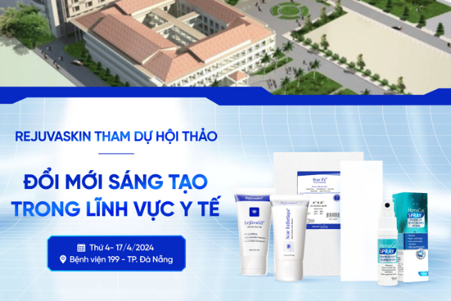 Rejuvaskin tham dự hội thảo đổi mới sáng tạo tại Bệnh Viện 199, TP. Đà Nẵng