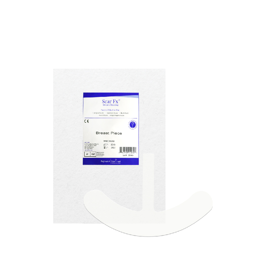 Miếng dán silicone xóa mờ sẹo phẫu thuật ngực sa trễ Scar FX Breast 3″ Breast Circle