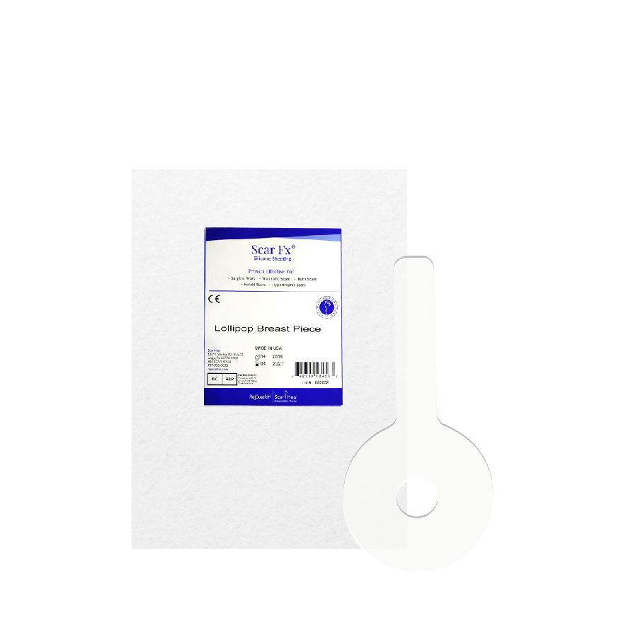 Miếng dán silicone xóa mờ sẹo phẫu thuật ngực sa trễ Scar FX Breast 3″ Breast Circle