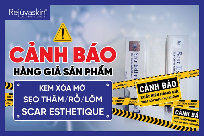 Cẩm nang nhận diện kem làm mờ sẹo thâm, rỗ, lõm Scar Esthetique chính hãng