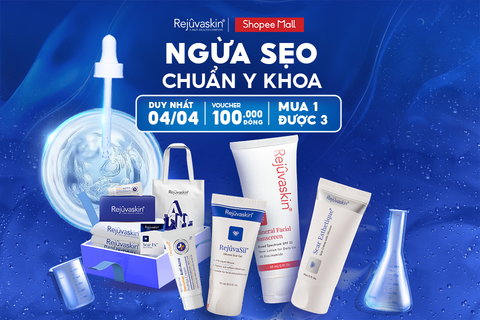 REJUVASKIN ƯU ĐÃI CỰC SỐC 4/4: MUA 1 ĐƯỢC 3 REJUVASKIN ƯU ĐÃI CỰC SỐC 4/4: MUA 1 ĐƯỢC 3