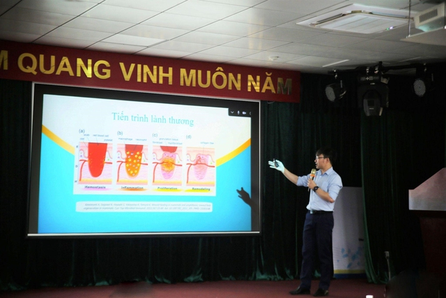 BS.CK1 Phùng Cao Cường mang đến chuyên đề “Sinh lý liền thương và tối ưu hóa quá trình liền sẹo”