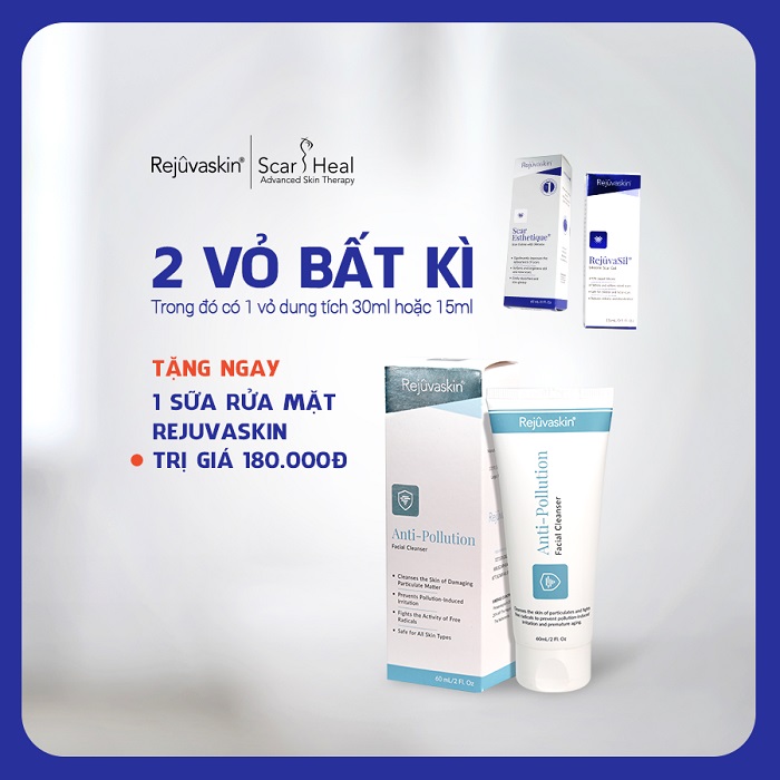 Đổi vỏ hộp tặng sữa rửa mặt Rejuvaksin Đổi vỏ hộp tặng sữa rửa mặt Rejuvaksin