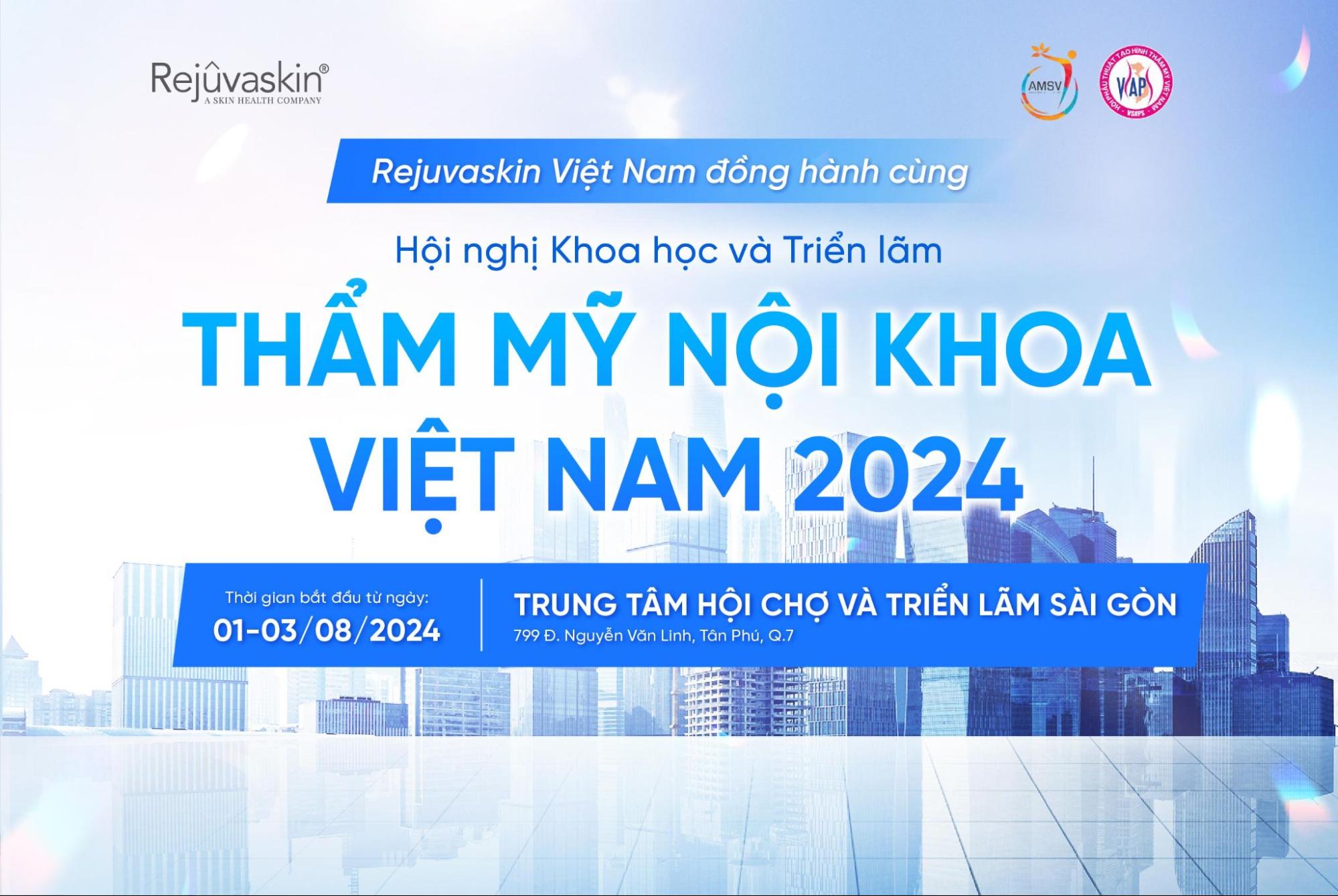 Rejuvaskin Hân Hạnh Đồng Hành Cùng Hội Nghị Khoa Học Thẩm Mỹ VICAM 2024