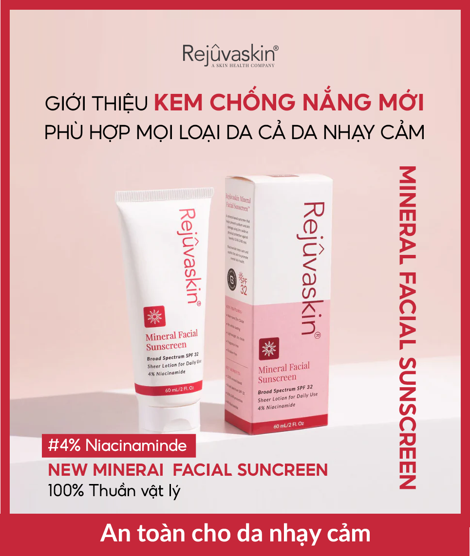 ưu điểm Kem Chống Nắng Vật Lý Mineral Facial