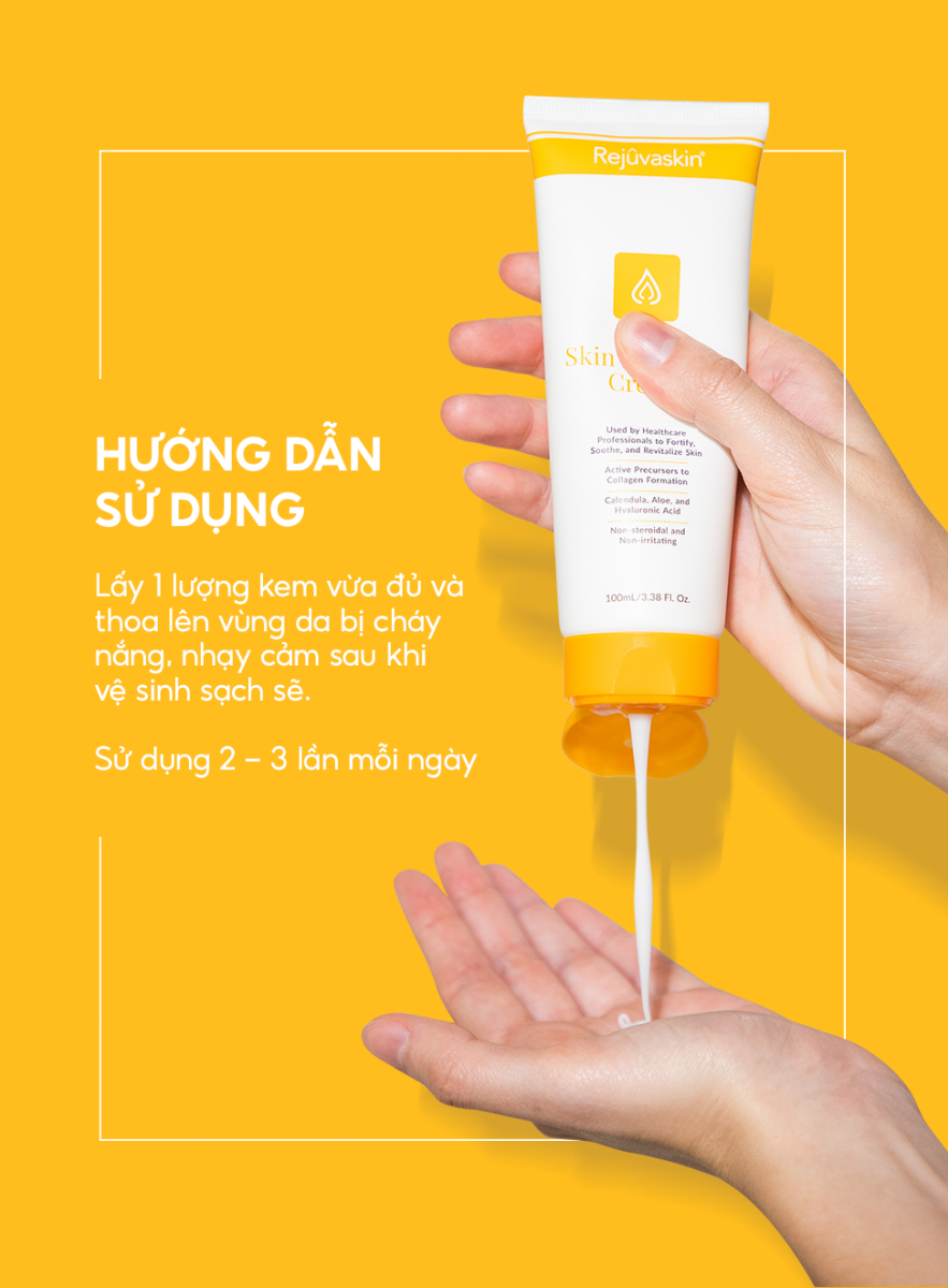 hướng dẫn sử dụng Kem dưỡng ẩm và phục hồi Skin Recovery