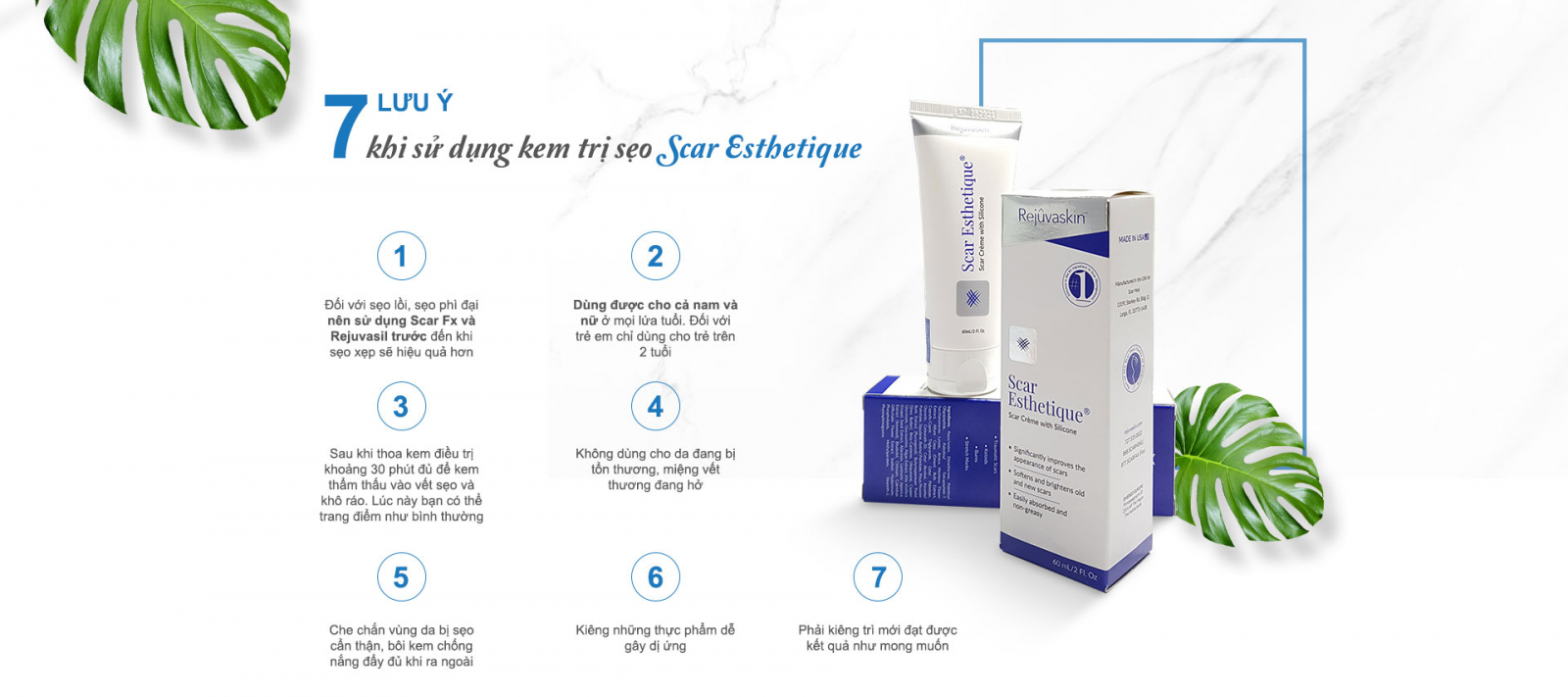 Kem làm mờ sẹo Scar Esthetique Kem làm mờ sẹo Scar Esthetique