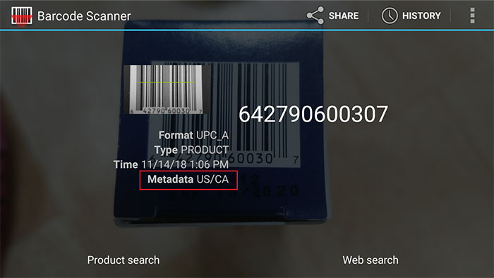 Mã vạch sản phẩm của kem làm mờ sẹo Scar Heal Mã vạch sản phẩm của kem làm mờ sẹo Scar Heal
