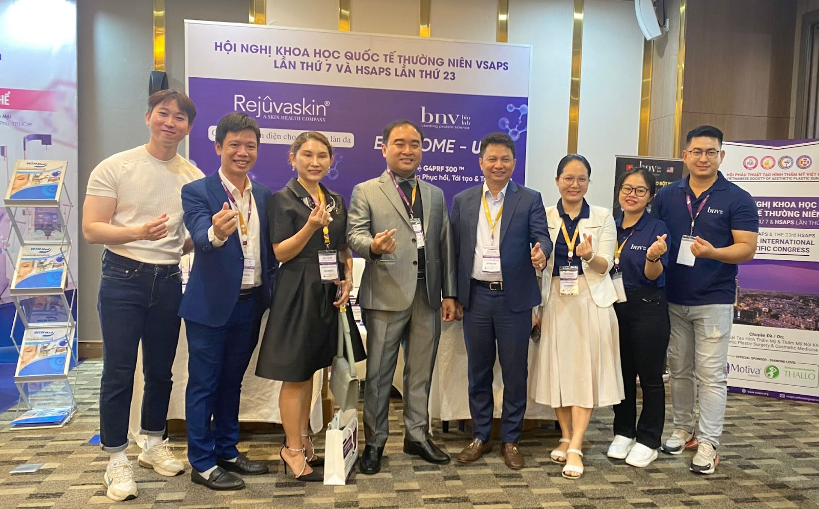 Dược mỹ phẩm Rejuvaskin hân hạnh đồng hành tại hội nghị