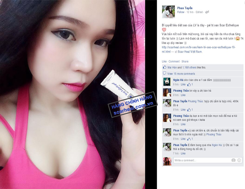 Review kem làm mờ sẹo Scar Heal