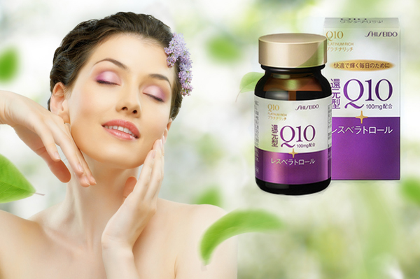 Viên uống đẹp da chống lão hóa Shiseido Q10 Platinum Rich
